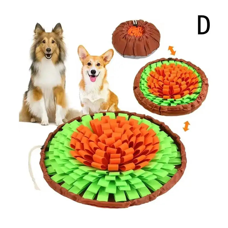 Snuffle Mat - Interactive Feeding Game for Mental Enrichment