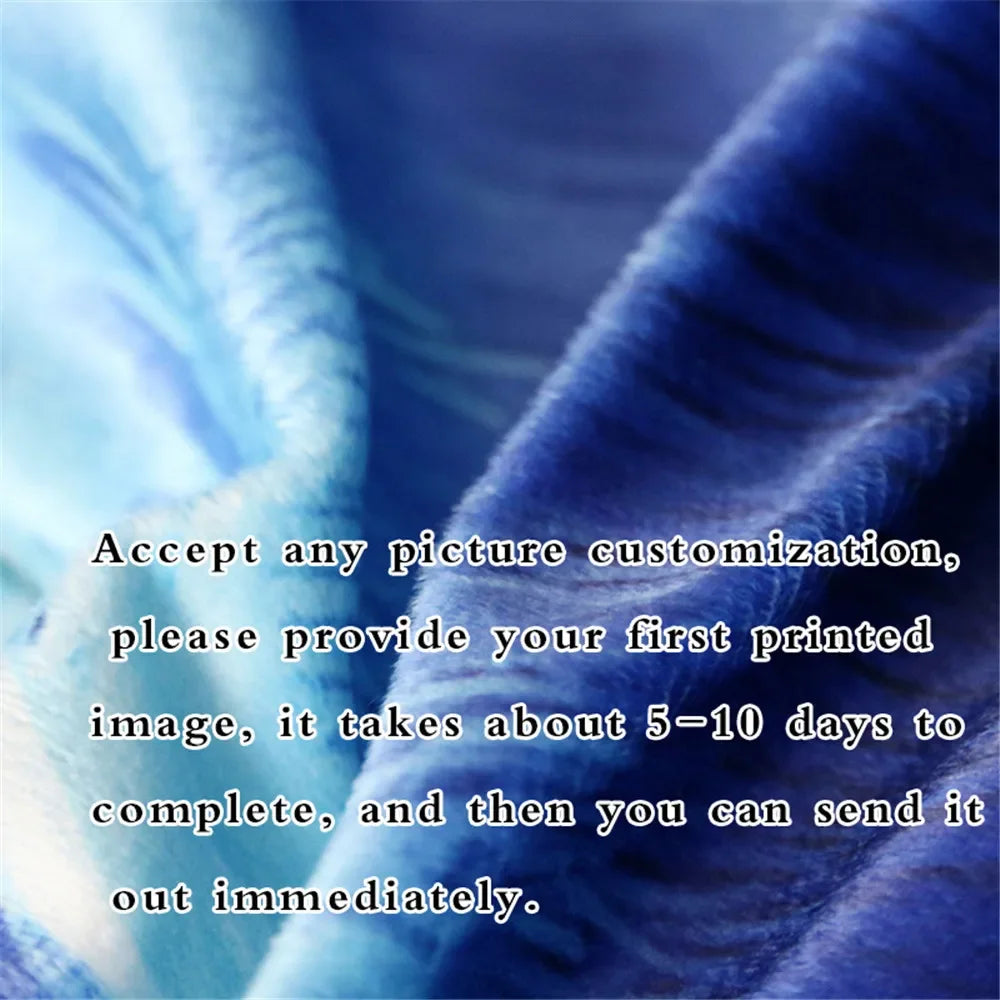 Cavalier King Charles Spaniel Blanket - Soft Flannel Throw with Floral Bouquet Design