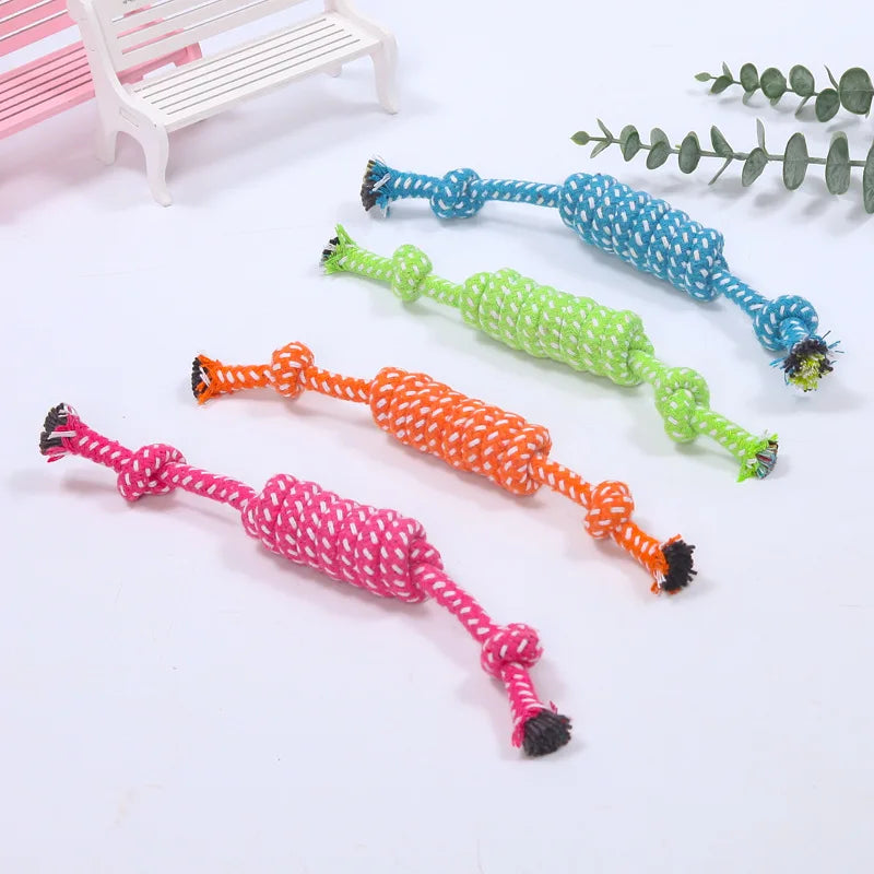 Cavalier King Charles Spaniel Rope Toy - Interactive Cotton Chew Toy for Dental Health