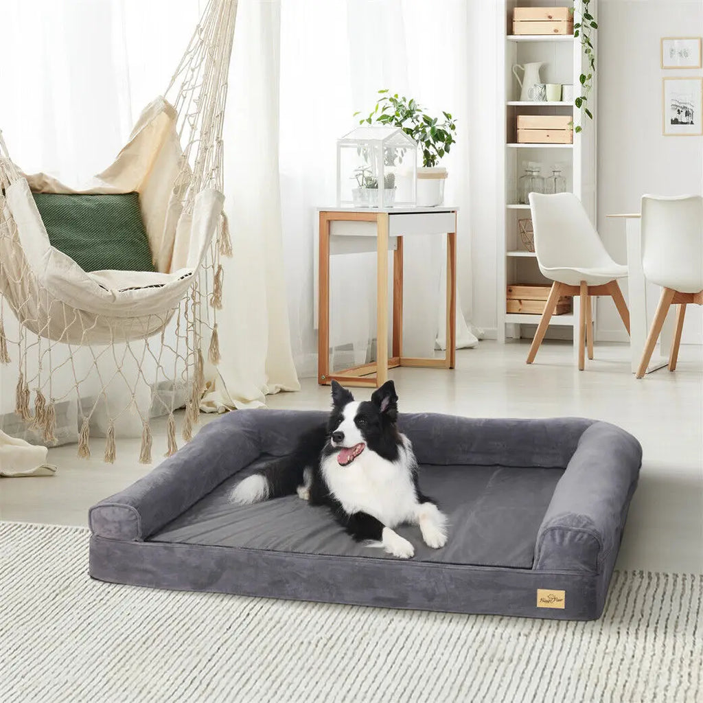 Orthopedic Dog Bed - Extra Large Mattress with Removable Washable Cover