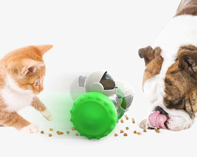 Dog Treat Toy for Small Dogs Interactive Pet Food Dispenser Puzzle Toys Dispensing Cat Slow Feeder Toy For Puppies Medium Dogs