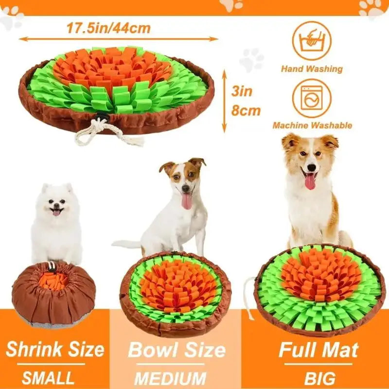 Snuffle Mat - Interactive Feeding Game for Mental Enrichment