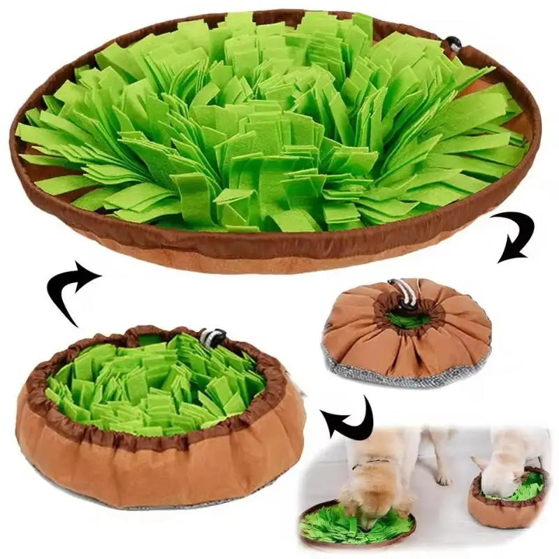 Snuffle Mat - Interactive Feeding Game for Mental Enrichment