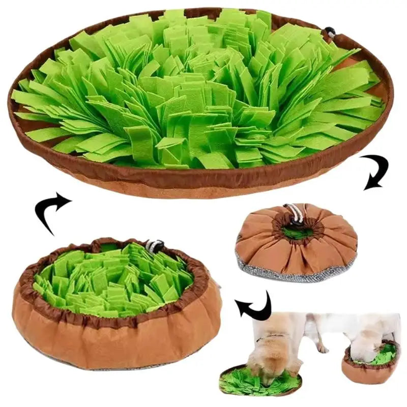 Snuffle Mat - Interactive Feeding Game for Mental Enrichment
