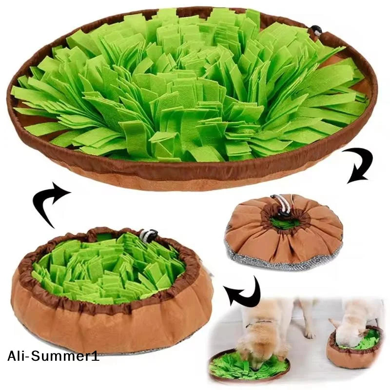 Snuffle Mat - Interactive Feeding Game for Mental Enrichment